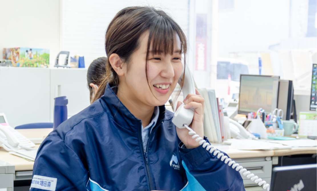 営業の仕事の様子